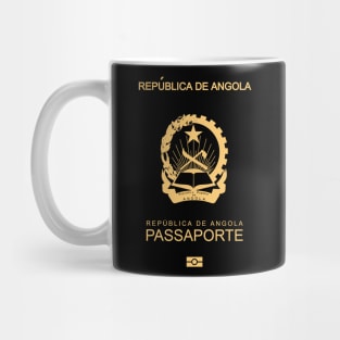 Angola passport Mug